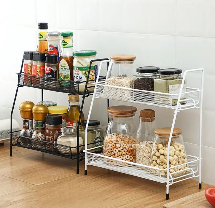 2-Tier Multipurpose Countertop Storage Rack